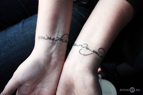 Татуировки На Запястье Для Девушек Надписи