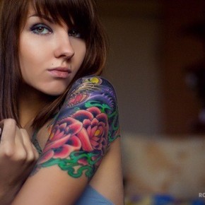 Татуировки для девушек рукава