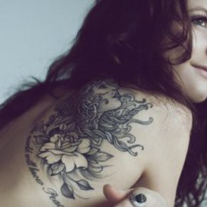 Татуировки для девушек на спине