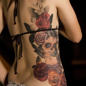 Татуировки для девушек олд скул