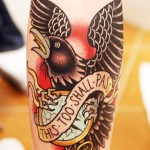 Татуировки на руках орел